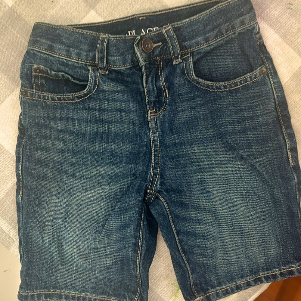 Children’s Place navy denim shorts size 5